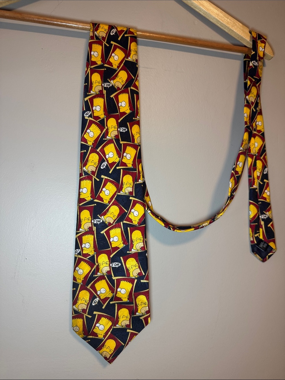 Vintage The Simpsons Marks & Spencer Necktie / 1997